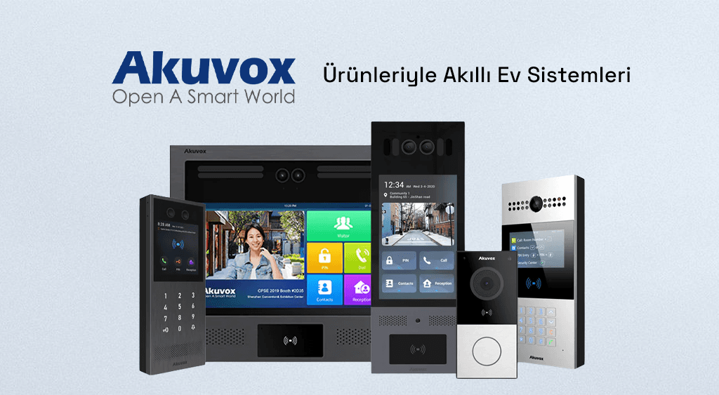 Akuvox Intercom Sistemleri ve Akıllı Ev Entegrasyonu